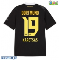 Borussia Dortmund Konstantinos Karetsas #19 Bortedrakt 2026-27 Kortermet